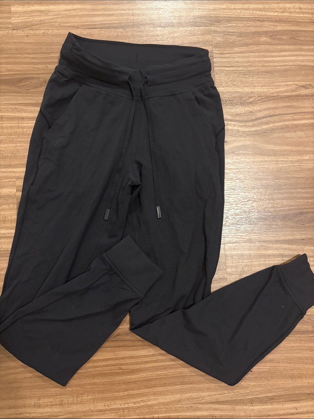Lululemon Black Drawstring Jogger Pants